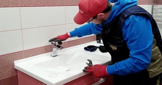 Установка раковины в Богородицке в октябре