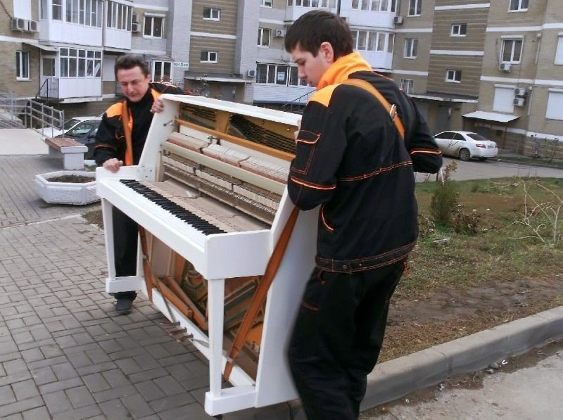 Перевозка пианино и рояля в Богородицке — цена от 855 руб., грузчики, упаковка — Мастер24